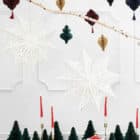 Kerstster Papier 50 cm