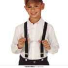 Bretels zwart kinderen