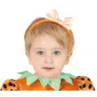 Pretty pumpkin baby tiara