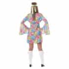 Hippie Dress Flower Power back