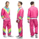 Trainingspak Retro Dude NEON Roze alles