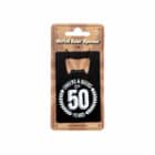 Metal beer opener - 50 jaar