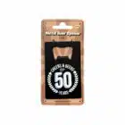Metal beer opener - 50 jaar