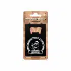 Metal beer opener - Abraham 50 jaar