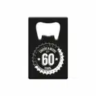 Metal beer opener - 60 jaar