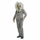 Beetlejuice zwart wit streep