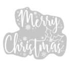 Let it Snow - Raamsticker Merry Christmas