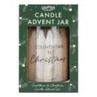 Adventskalender kaarsen