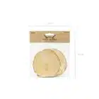 boomstam schijven 10-12 cm (2 stuks)