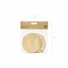 boomstam schijven 10-12 cm (2 stuks)