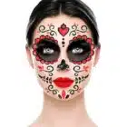 Gezicht decoratie - Catrina