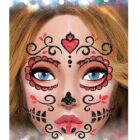 Gezicht decoratie - Catrina