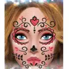 Gezicht decoratie - Catrina