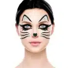 Gezicht decoratie - Cat Glitter