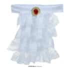 Wit kanten Jabot