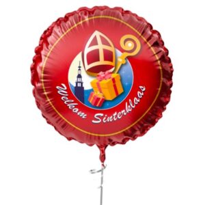 Folieballon welkom Sinterklaas - 45