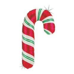 Folieballon candy cane - 104 cm Folieballon candy cane - 104 cm