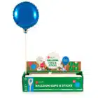 Eco ballonstokjes met houder voor luchtgevulde ballonnen - 100 stuks