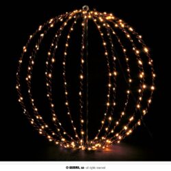 Metalen LED kerstbal Ø 35 cm - 640 lampjes