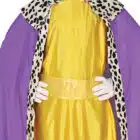 Kinderkostuum drie koningen paars geel detail Kinderkostuum drie koningen paars geel detail