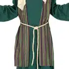 Kinderkostuum Sint Jozef herder groen detail