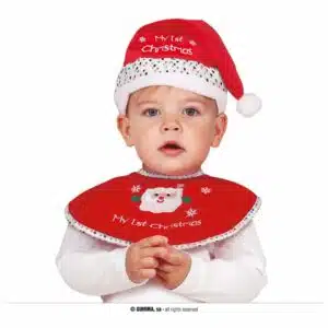 Slab en kerstmuts baby
