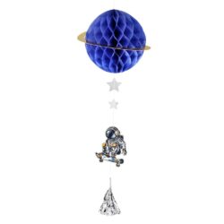 Honeycomb hangdecoratie Space (110 cm)