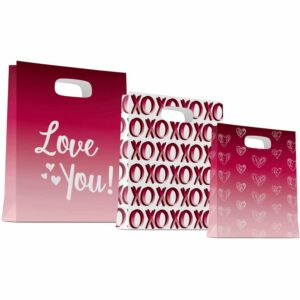 Cadeautasjes - Ombre Love - 3 stuks