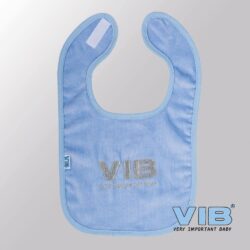 Slabbetje Luxe velours - VIB Blue Silver