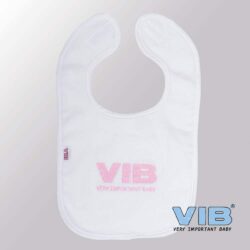 Slabbetje Luxe velours - VIB Pink