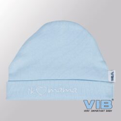Muts rond - Ik (hartje) Mama - (Blauw)