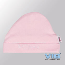Muts rond - Ik (hartje) Papa - (Roze)