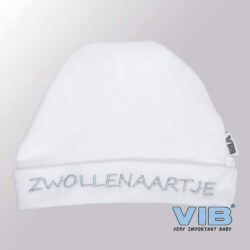 Muts rond - Zwollenaartje (Wit)