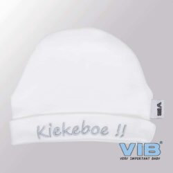 Muts rond - Kiekeboe (Wit)