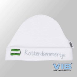 Muts rond - Rotterdammertje (Wit)