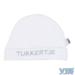 Muts rond - Tukkertje (Wit)
