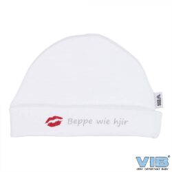 Muts rond - Beppe Wie Hjir (Wit)