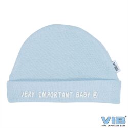 Muts rond - Very Important Baby (Blauw)