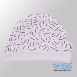 Muts rond - Tijgerprint (Lila)