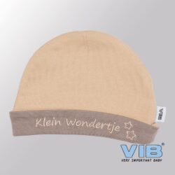 Muts rond - Klein Wondertjes (Bruin)