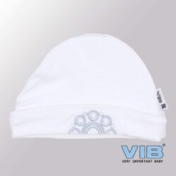 Muts rond - Zeeuwse knoop (Wit)