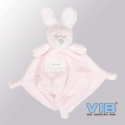 Knuffeldoekje Konijn - Roze