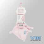Knuffeldoekje Konijn - Roze