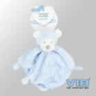Knuffeldoekje Aap - Blauw
