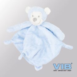 Knuffeldoekje Aap - Blauw