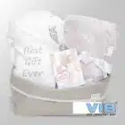 Giftset Commodemandje - Blanket Grijs