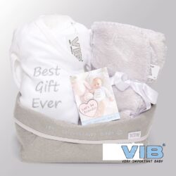 Giftset Commodemandje - Blanket Grijs