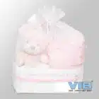 Giftset Commodemandje - Girl Bear Pink