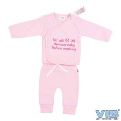 2-Delig setjes - Remove Baby before Washing (Roze)