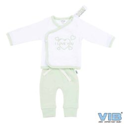 2-Delig setjes - I Love You (Mint)